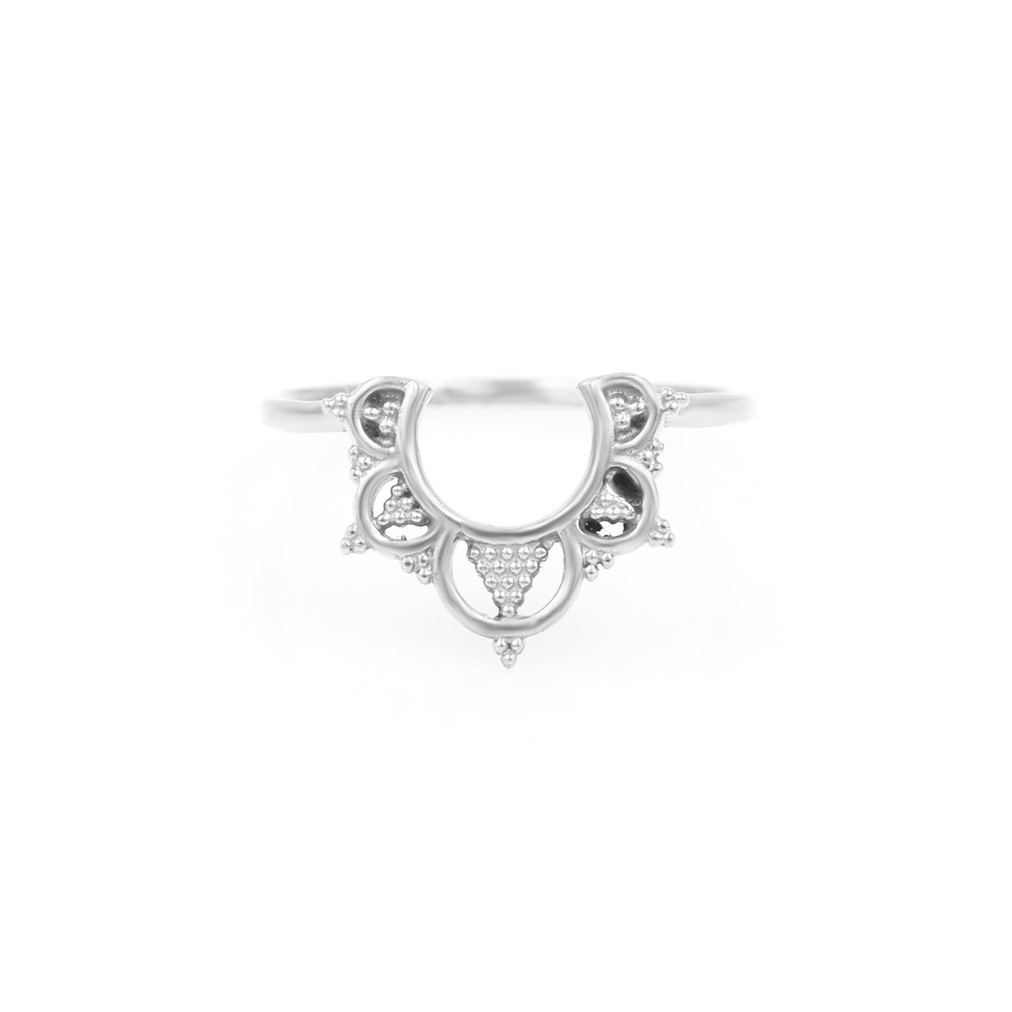 Radiant Crown Ring