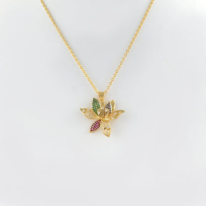 Fantasy Flower Necklace