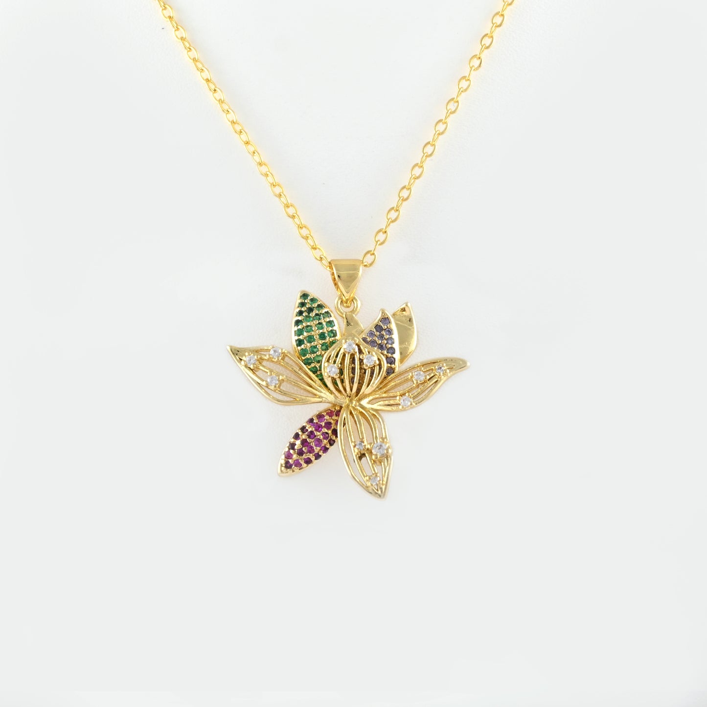 Fantasy Flower Necklace