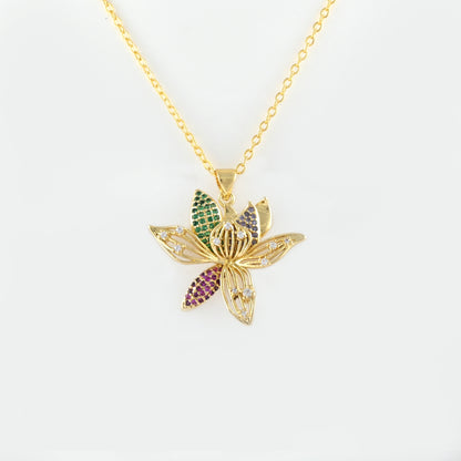 Fantasy Flower Necklace