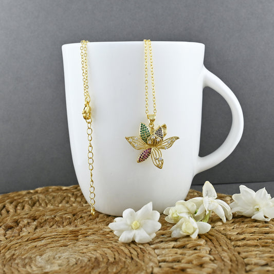 Fantasy Flower Necklace