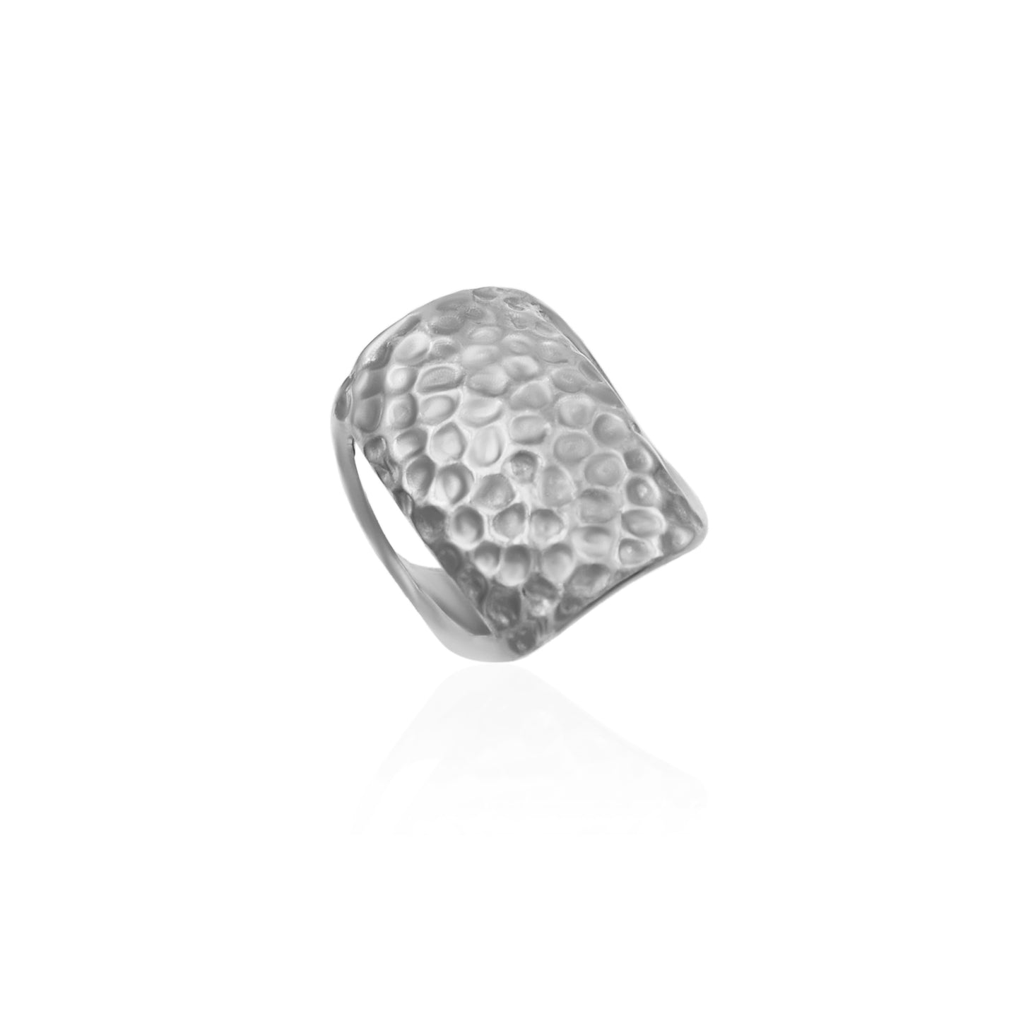 Textured Honeycomb Ring