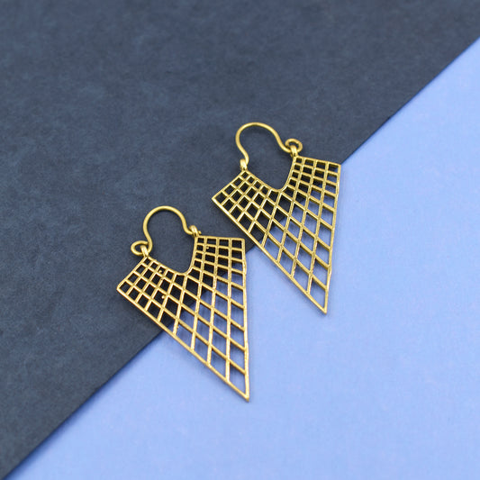 Arrow Nest Hoop Earrings