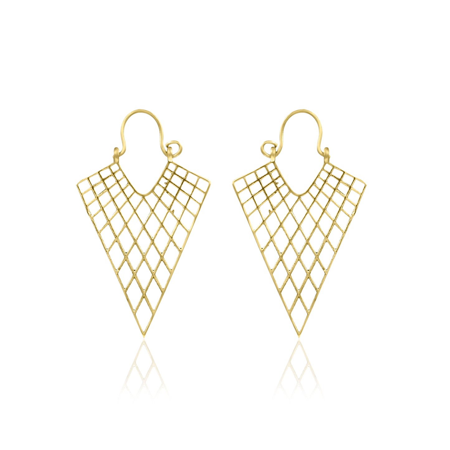 Arrow Nest Hoop Earrings