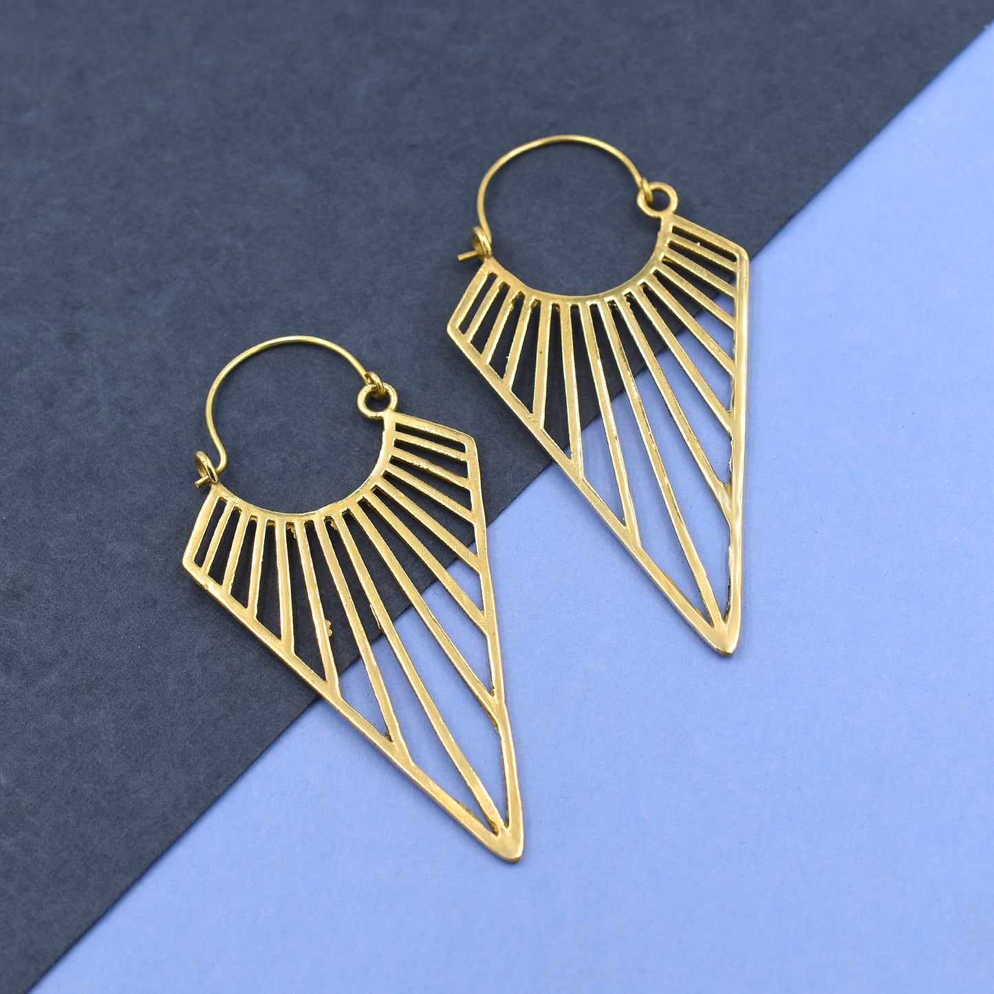 Arrow Stories Hoop Earrings