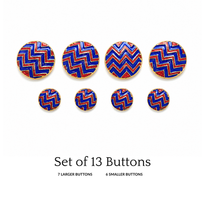 Imperial Chevron Button