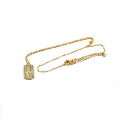 Cuboidal Star Necklace