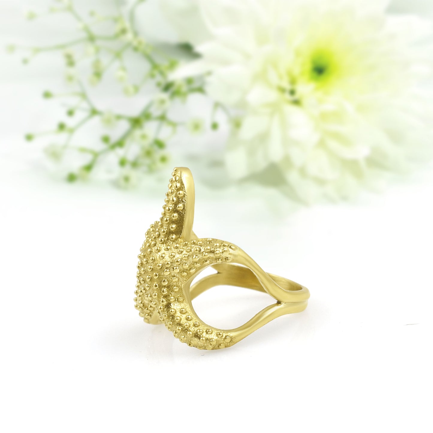 Dotted Starfish Ring