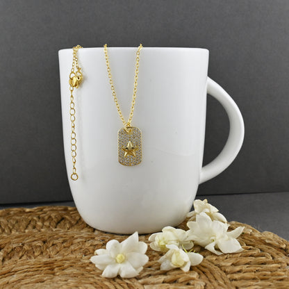 Cuboidal Star Necklace