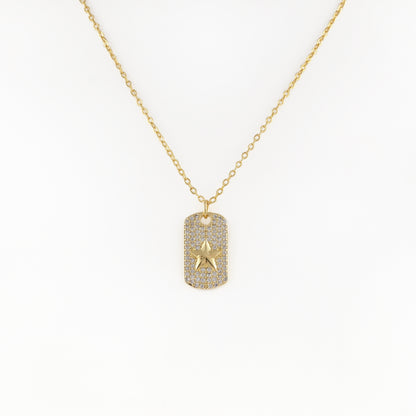 Cuboidal Star Necklace