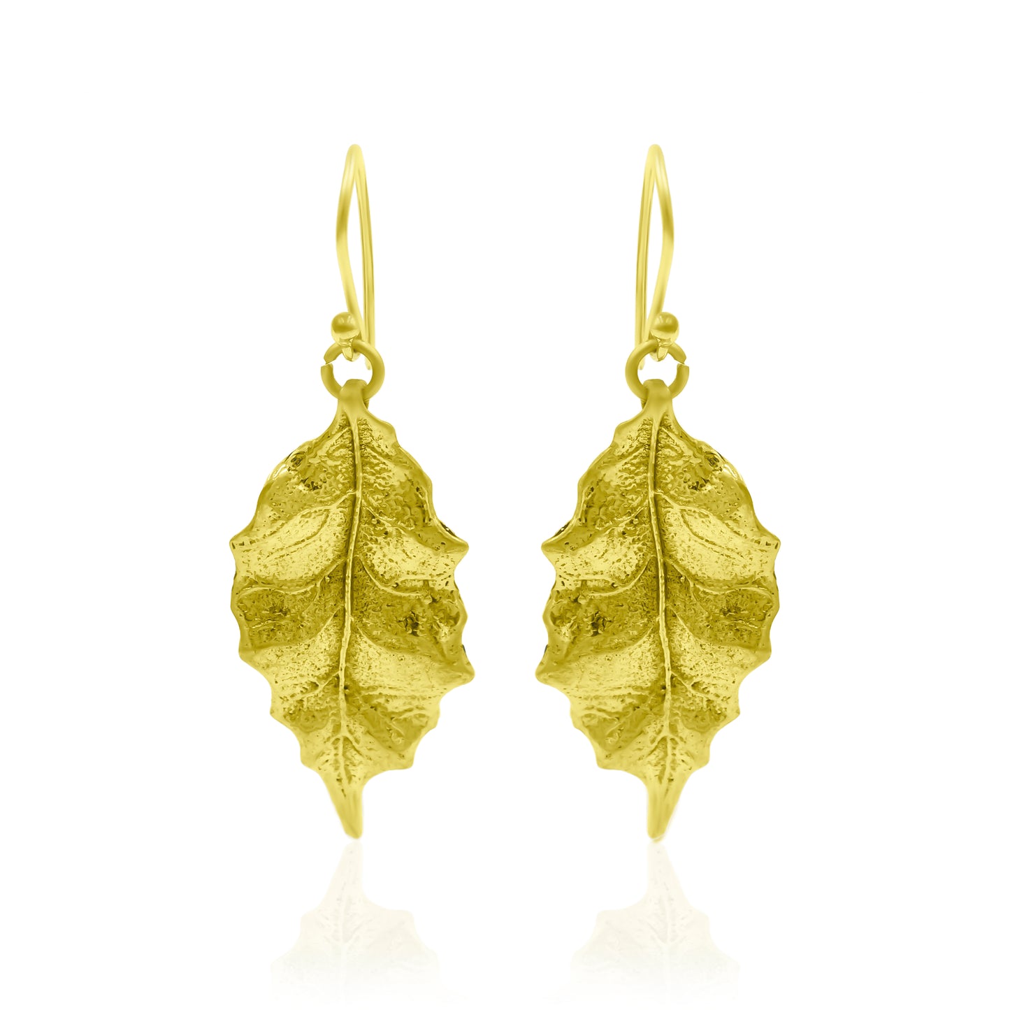 Dry Leaf Falling Hook Earrings