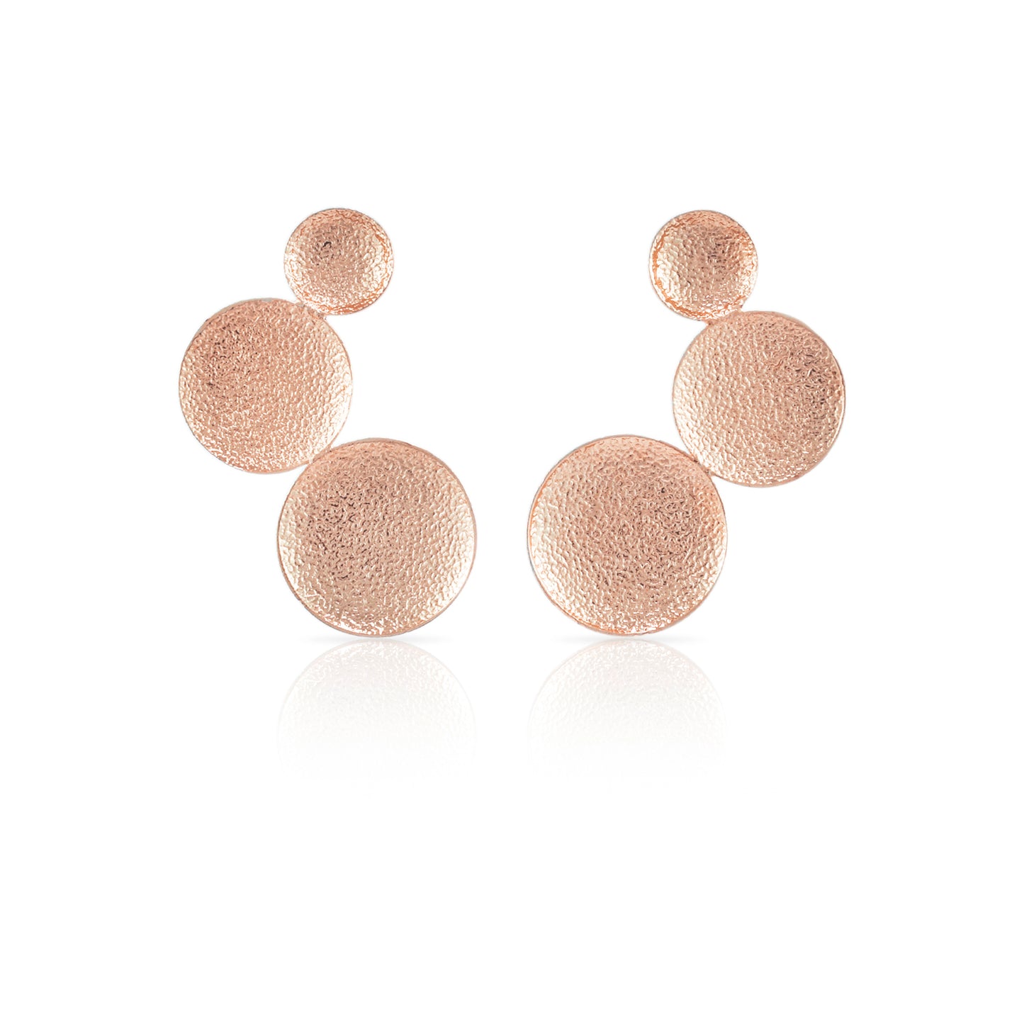 Gilded Dots Stud Earrings