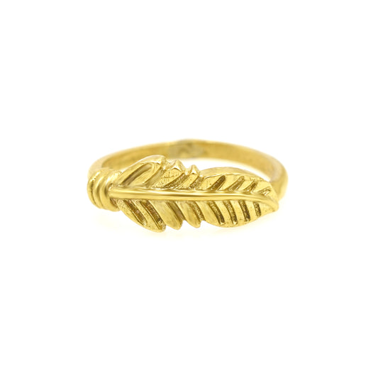 Leafy Luster Ring