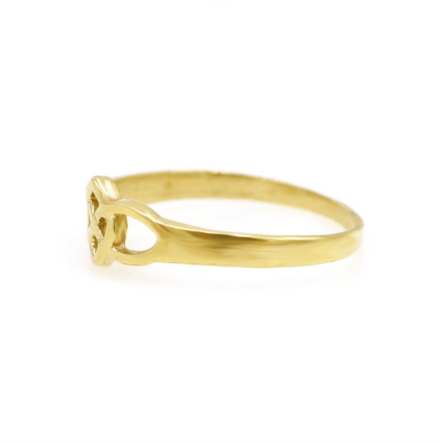 Golden Love Knot Ring