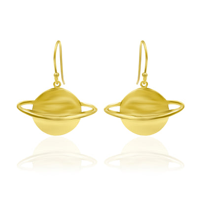 Ring Of Saturn Hook Earrings