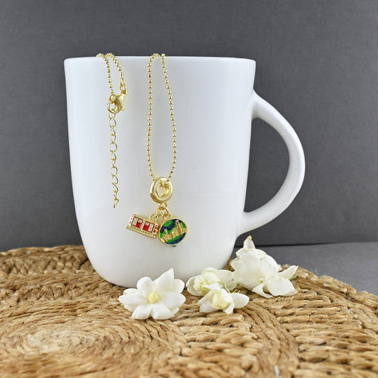 Wander Gold Charm Necklace