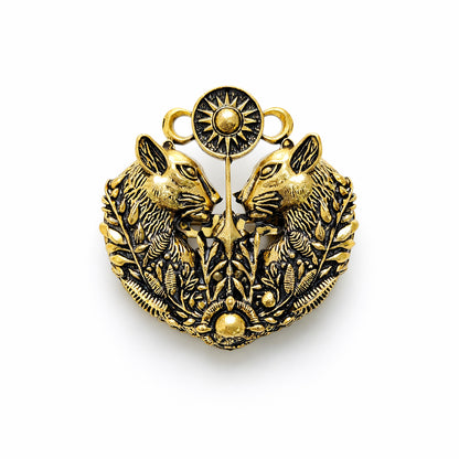 Panthers Pride Brooch