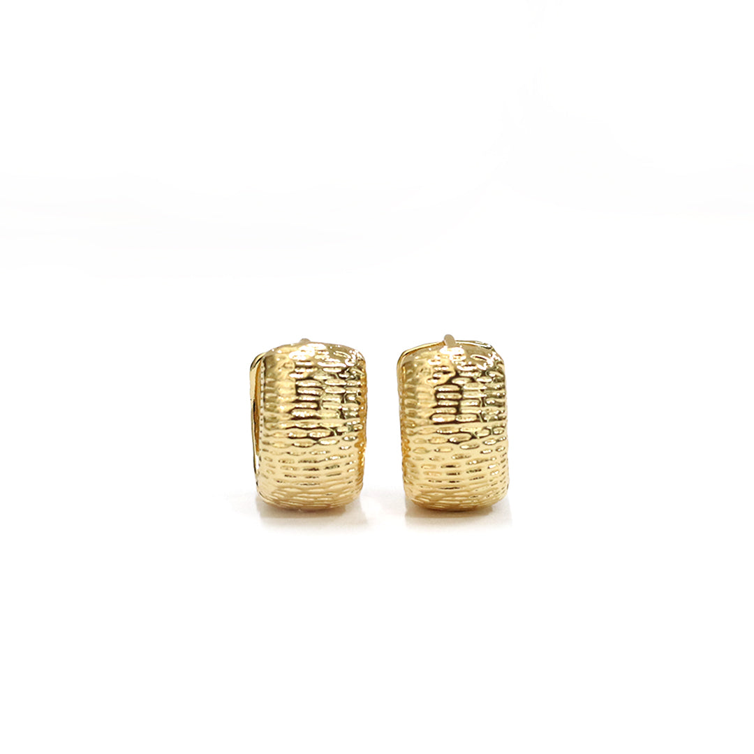 Textura Bold Hoops Earrings
