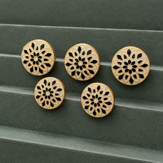 Classic Floral Button