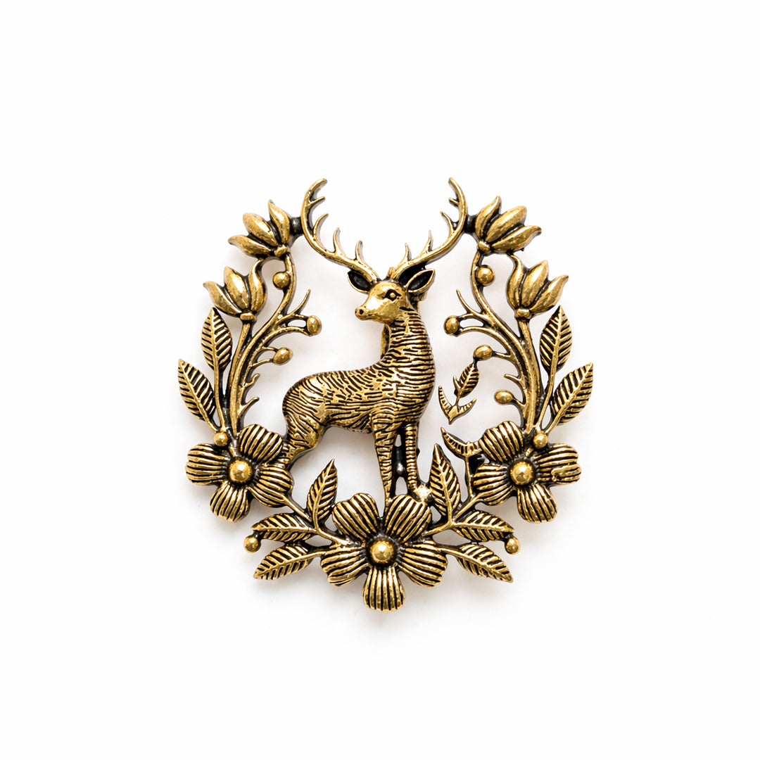 Beautiful Reindeer Brooch