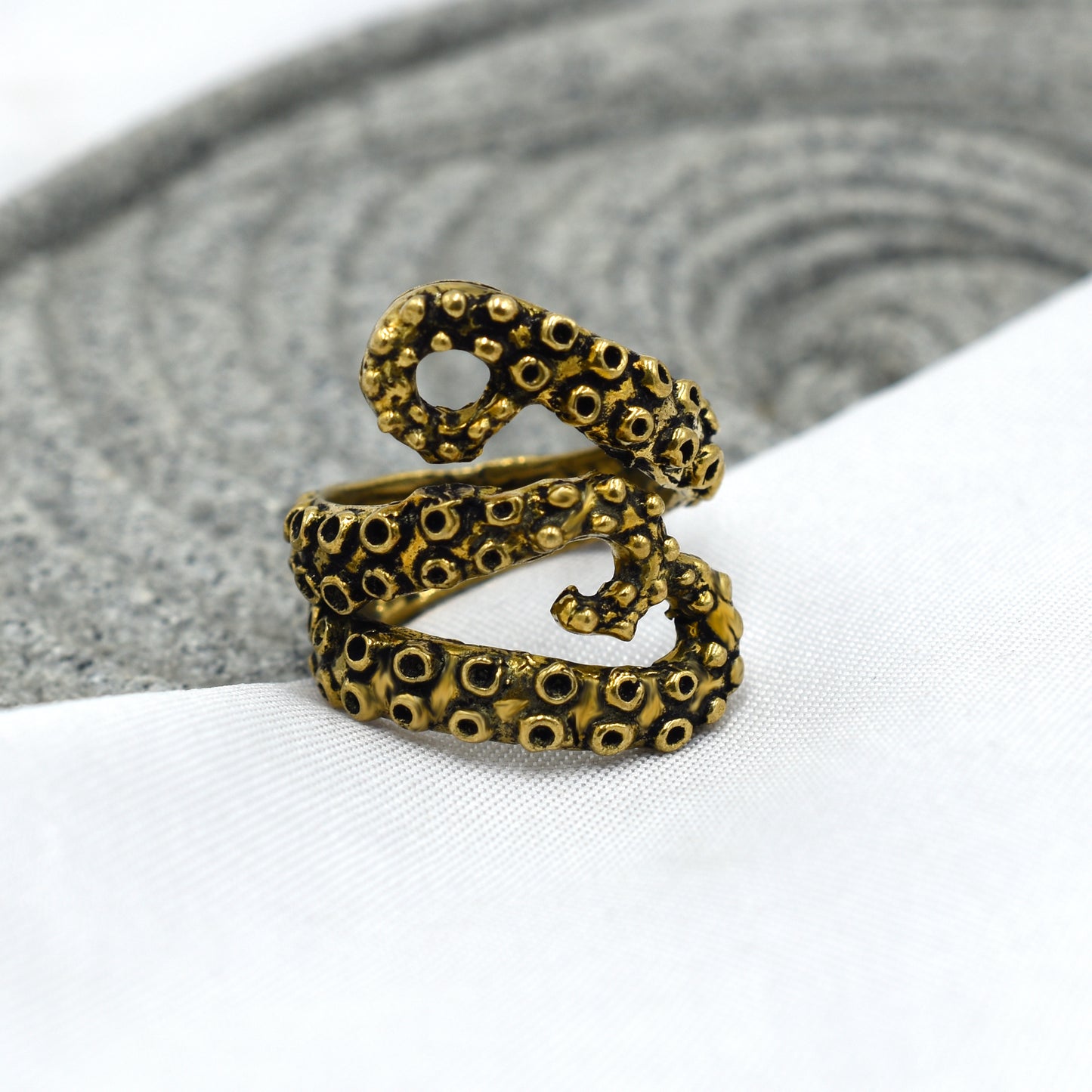 Octopus Tentacle Ring