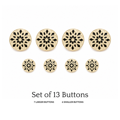 Classic Floral Button