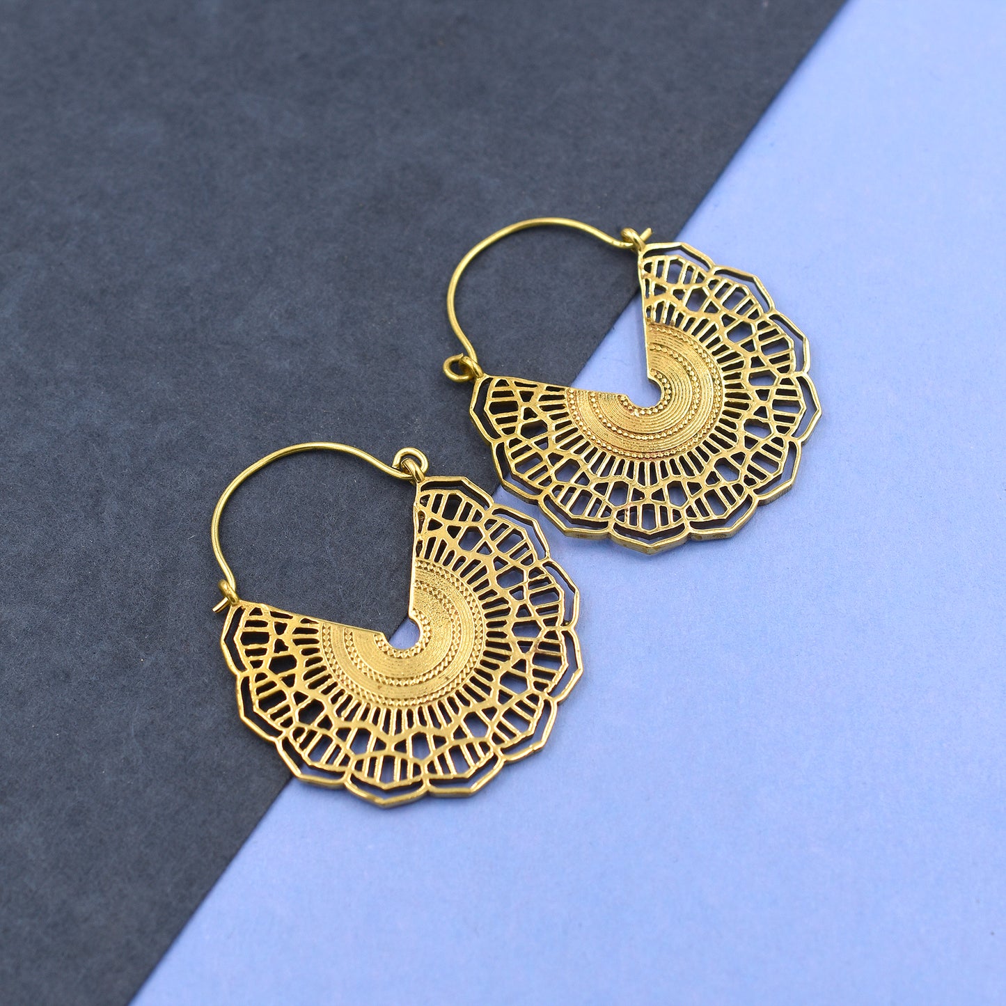 Complete My Flower Hoop Earrings