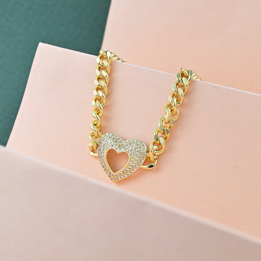 Heart In Heart Bracelet