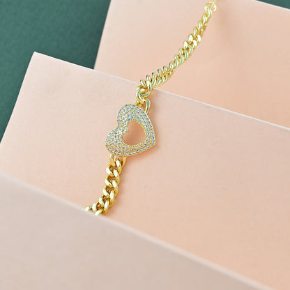Heart In Heart Bracelet