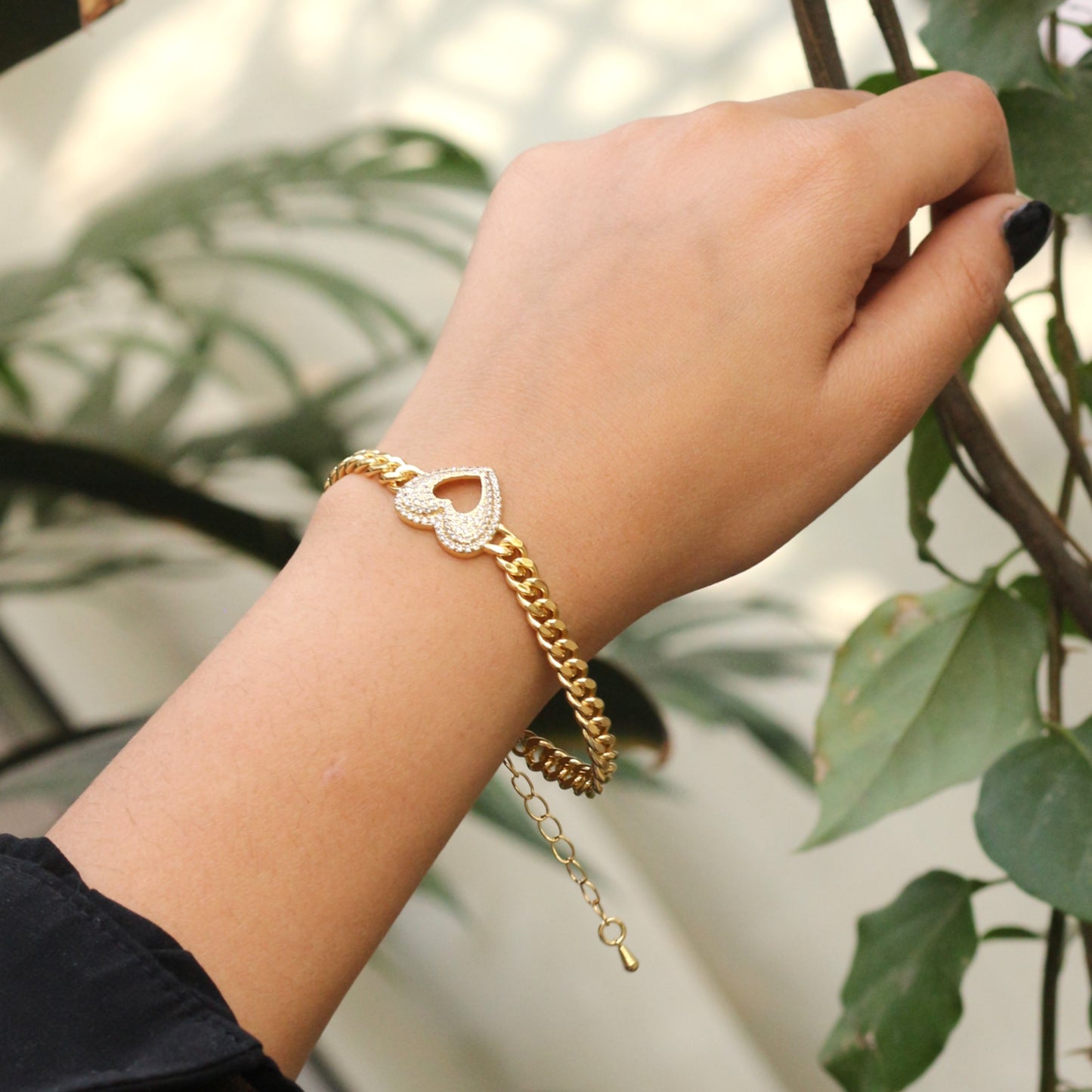 Heart In Heart Bracelet