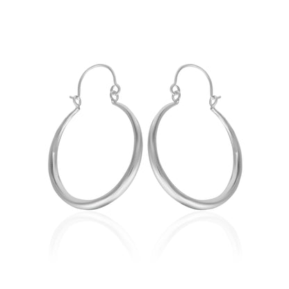 Majestic Loop Hoop Earrings