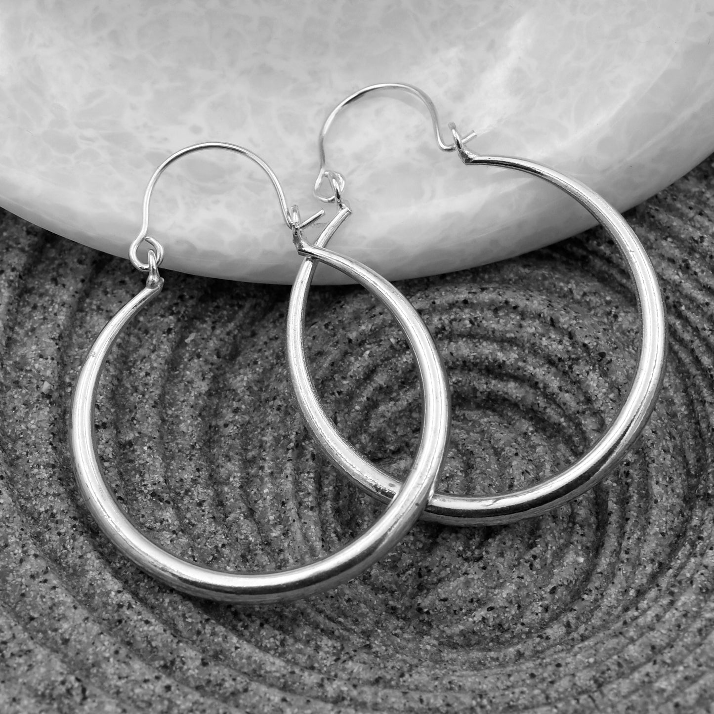 Majestic Loop Hoop Earrings