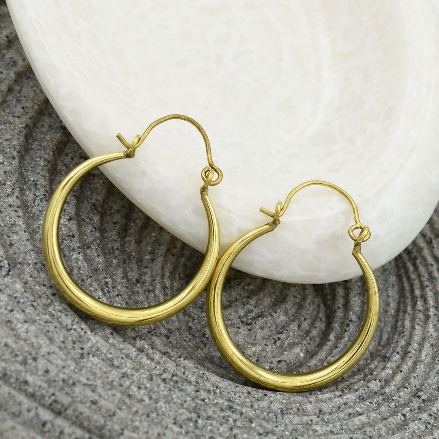 Majestic Loop Hoop Earrings