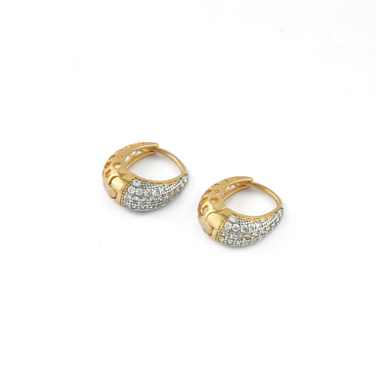 Luxe Swirl Hoop Earrings