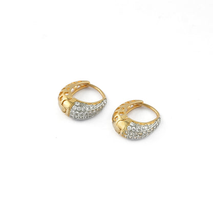 Luxe Swirl Hoop Earrings