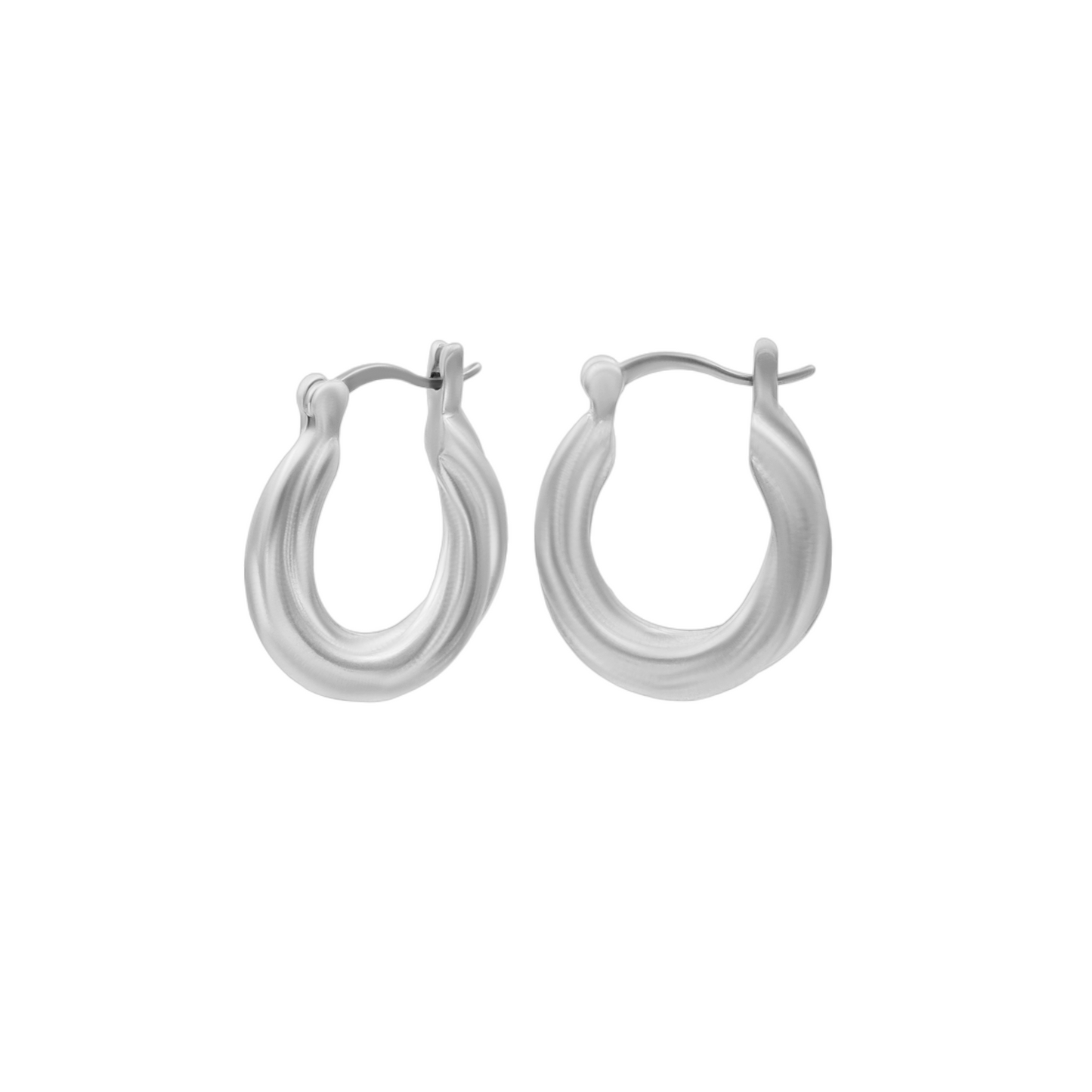 Spiral Of Ring Hoop Earrings