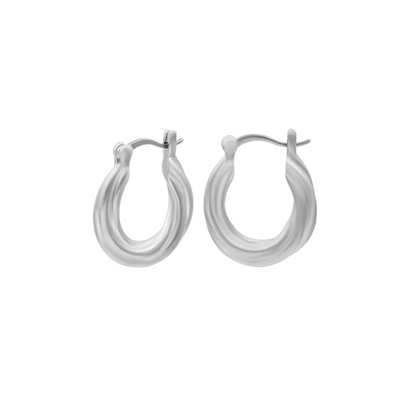 Spiral Of Ring Hoop Earrings