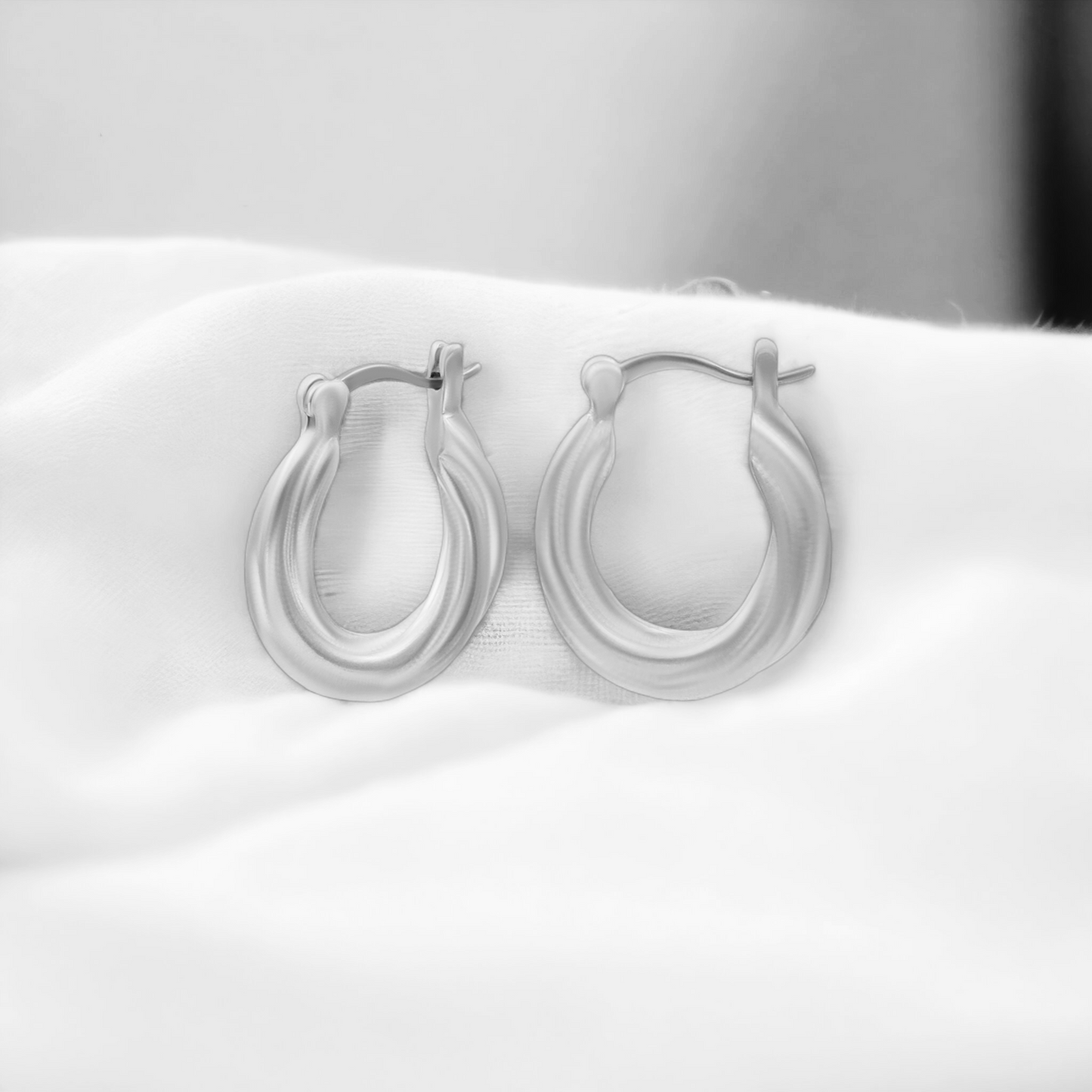 Spiral Of Ring Hoop Earrings