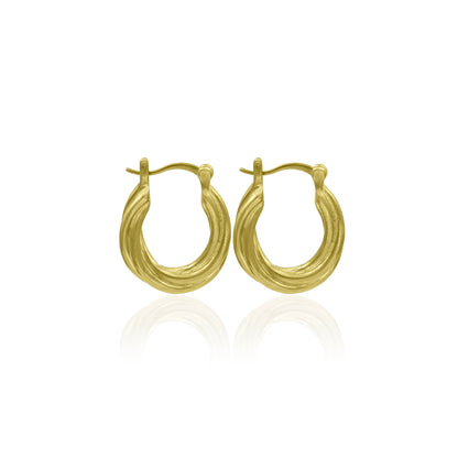 Spiral Of Ring Hoop Earrings