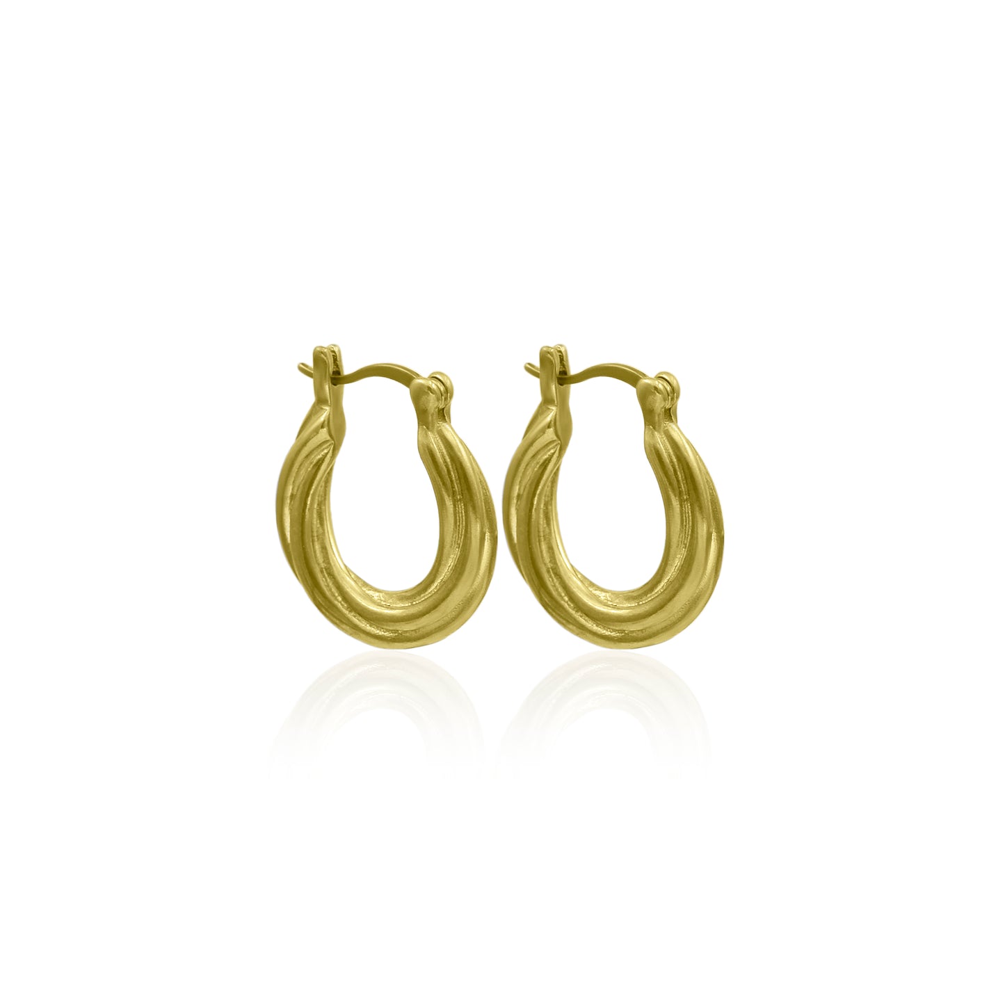 Spiral Of Ring Hoop Earrings