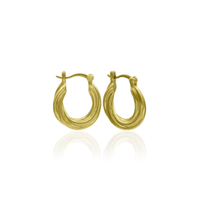 Spiral Of Ring Hoop Earrings