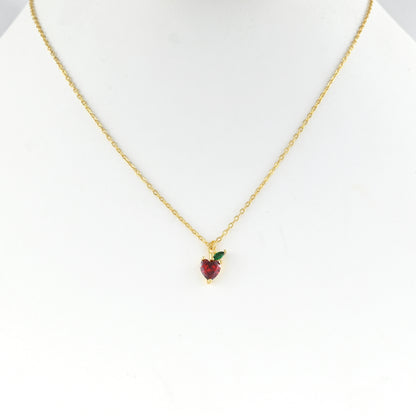 Strawberry Golden Necklace