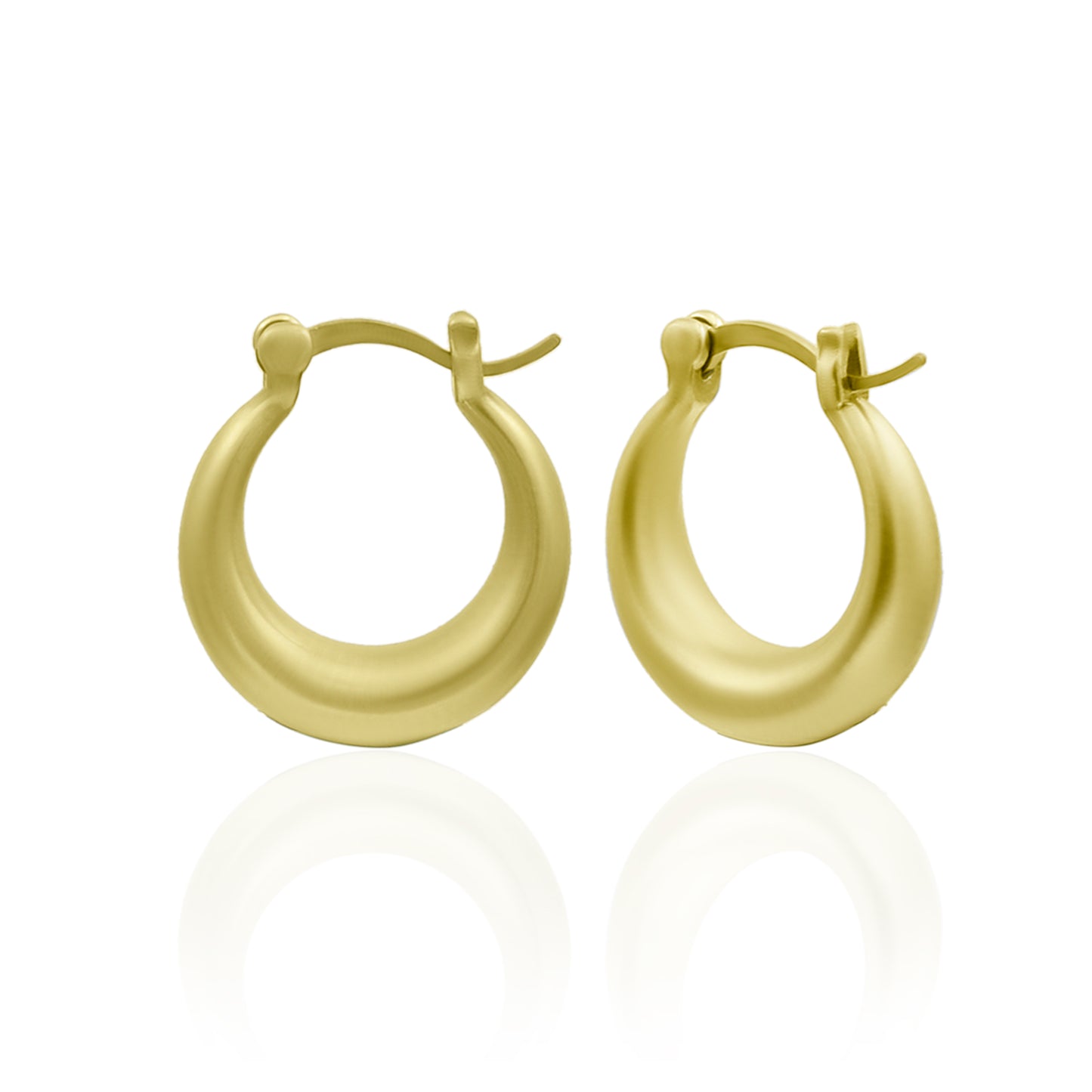 Enchanting Basket Hoop Earrings