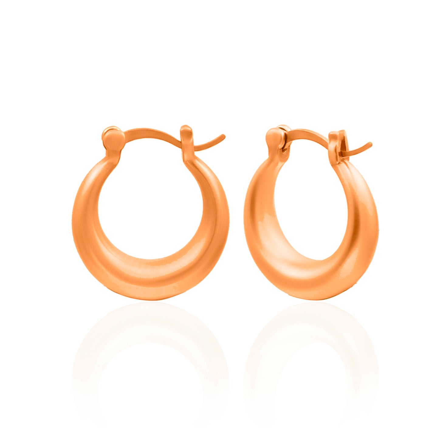 Enchanting Basket Hoop Earrings