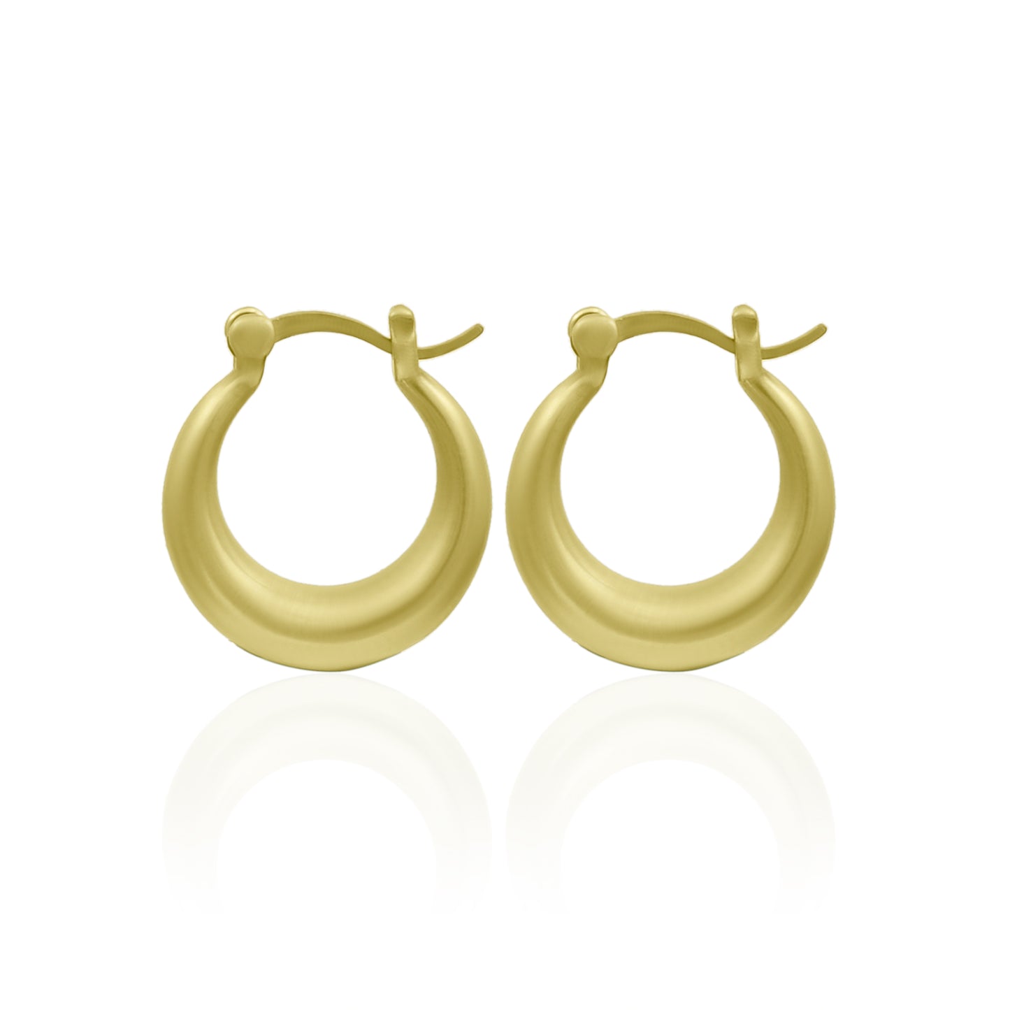 Enchanting Basket Hoop Earrings