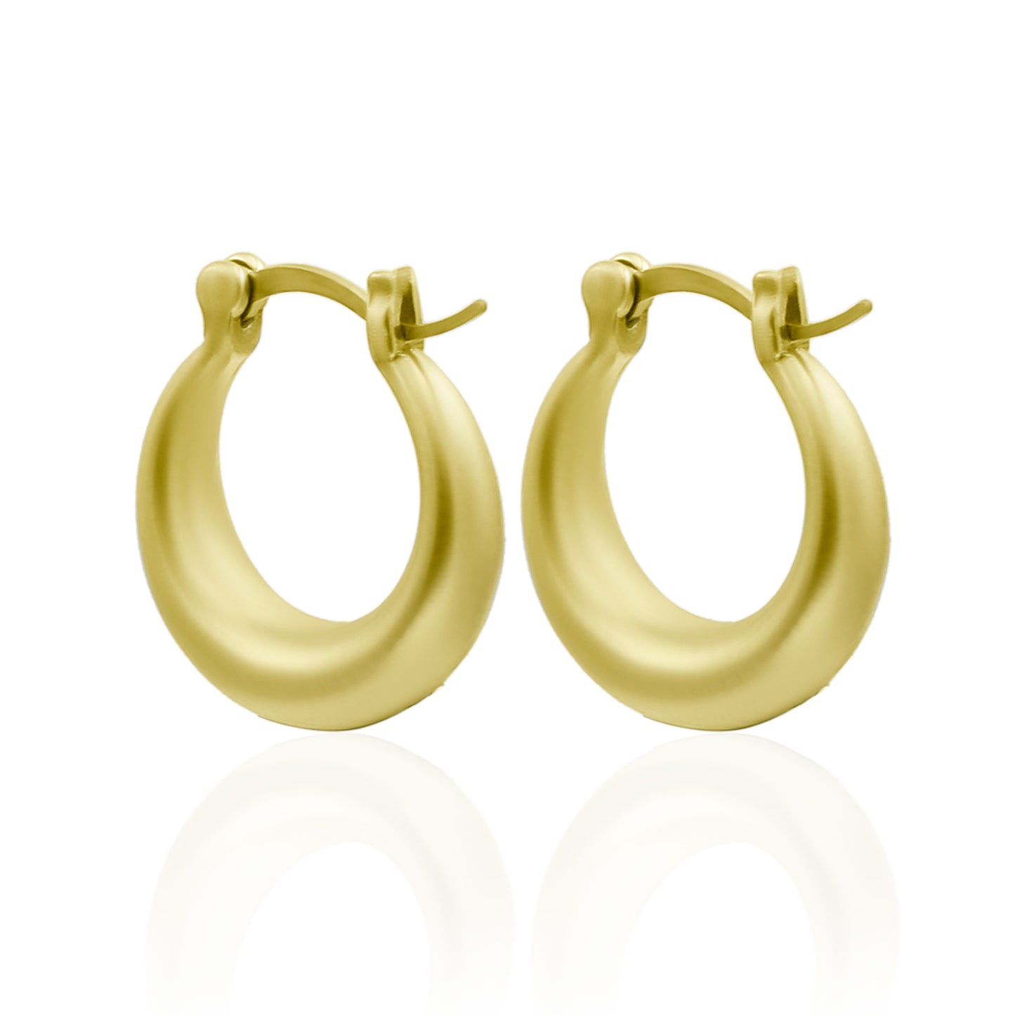 Enchanting Basket Hoop Earrings