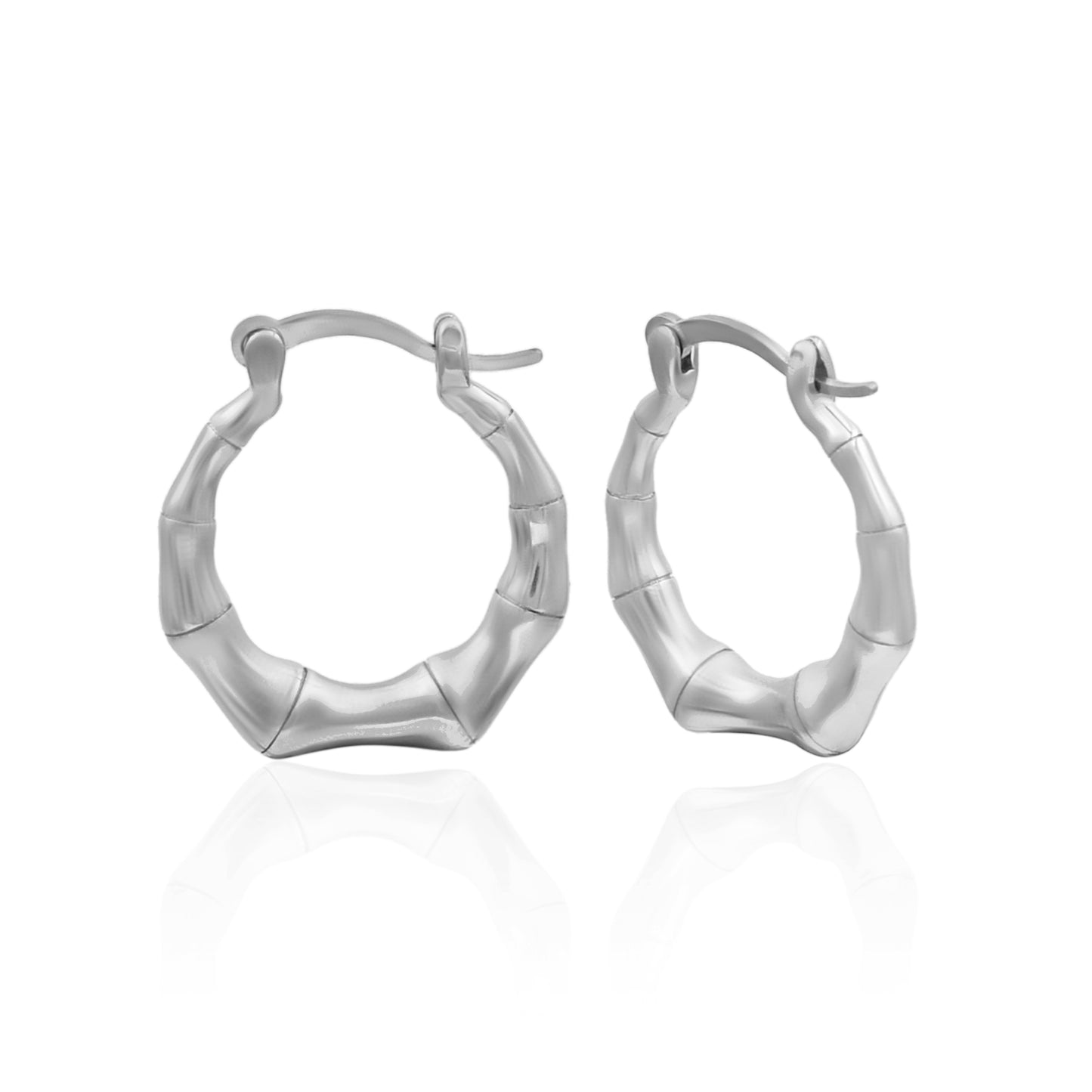 Delicate Links Hoop Earrings