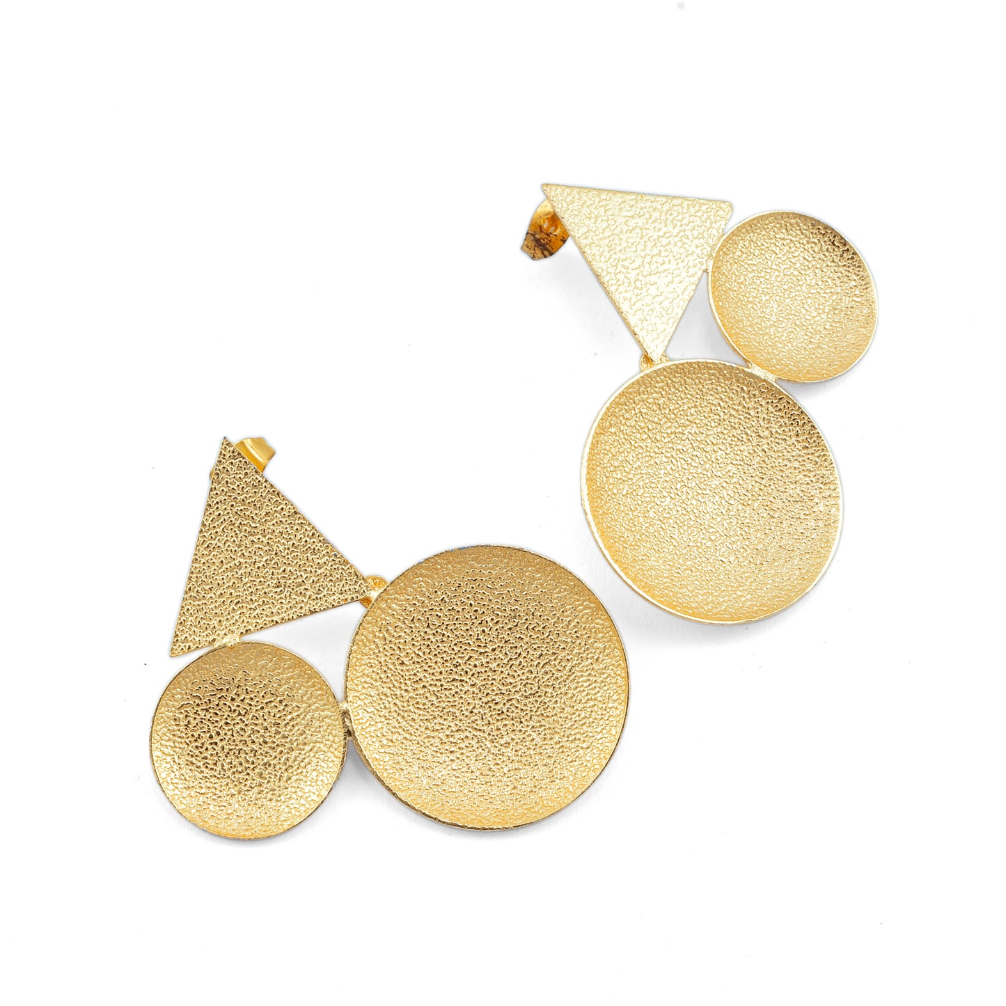 Golden Elegance Stud Earrings