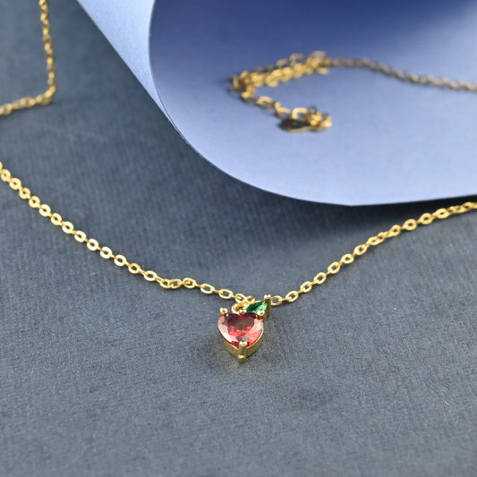 Strawberry Golden Necklace