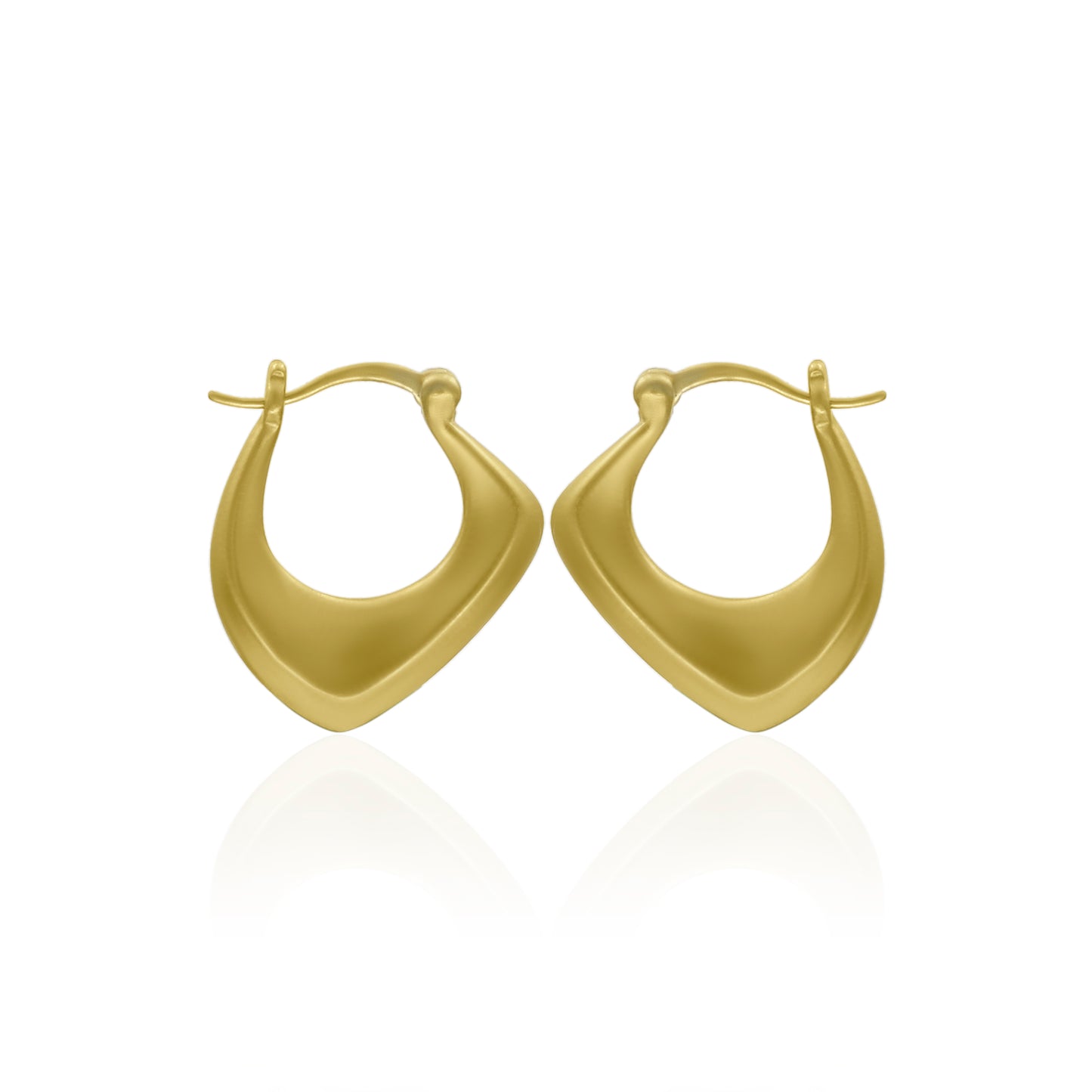 Off Beat Hoop Earrings